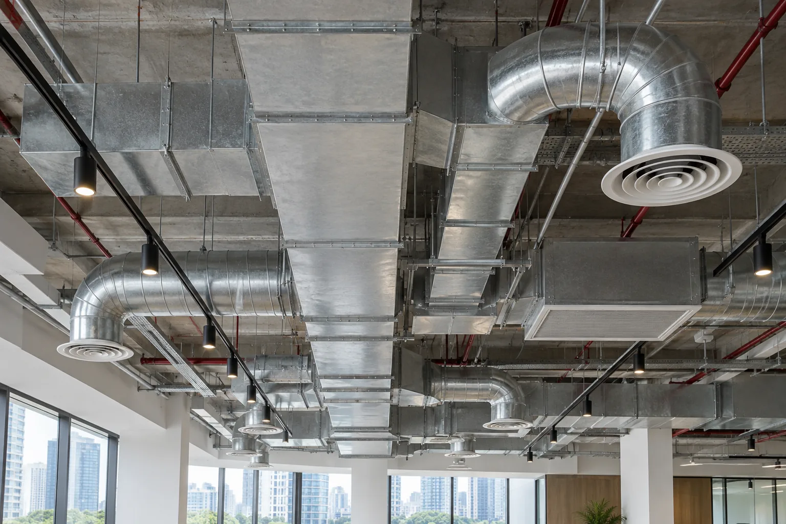 Commercial mechanical ventilation ductwork in Singapore
